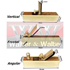 KIT 3 MINI PLAINA VERTICAL, FRONTAL E ANGULAR. (FTR0729) 1